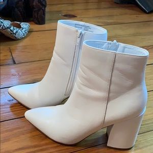 White booties